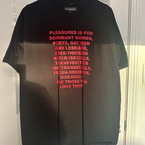 PLEASURES shirt